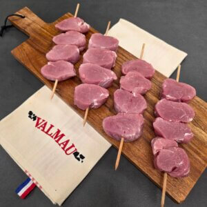 Brochette de filet mignon de porc
