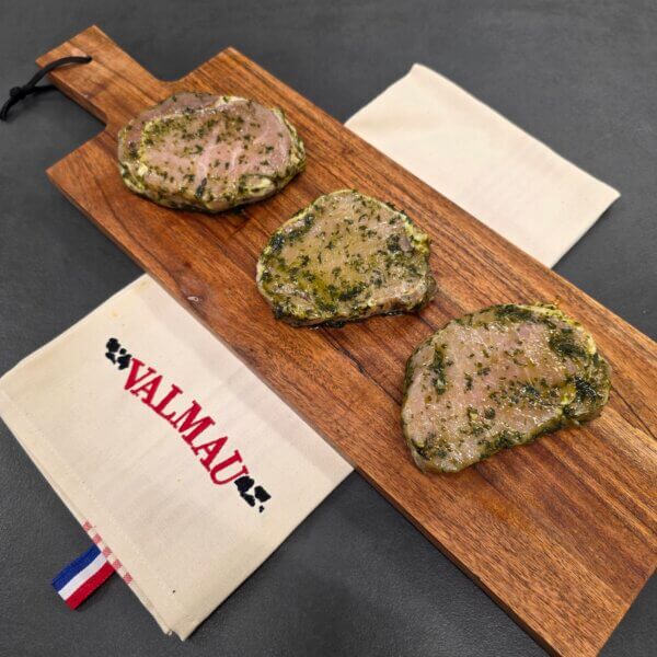 Pavé de porc mariné