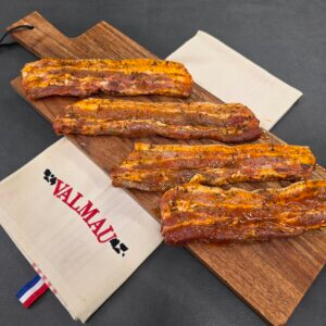 poitrine de porc tranchée marinée