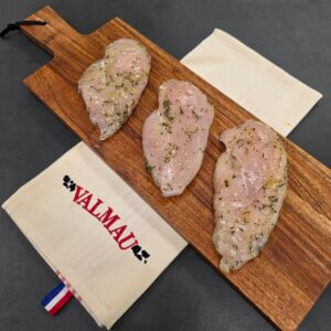 Filet de poulet mariné