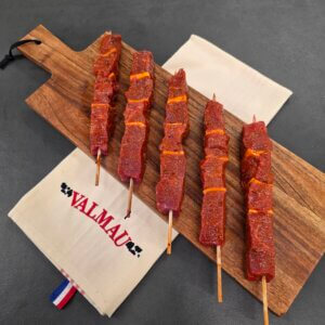 Brochette de bœuf marinée