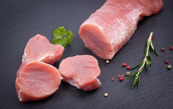 Pavé de porc mariné