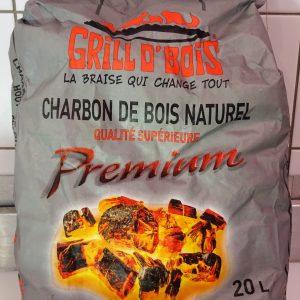 Charbon de bois 20 L
