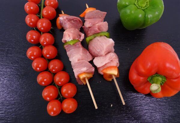 Brochette de filet de porc