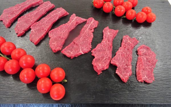 Viande de bœuf pour pierrade