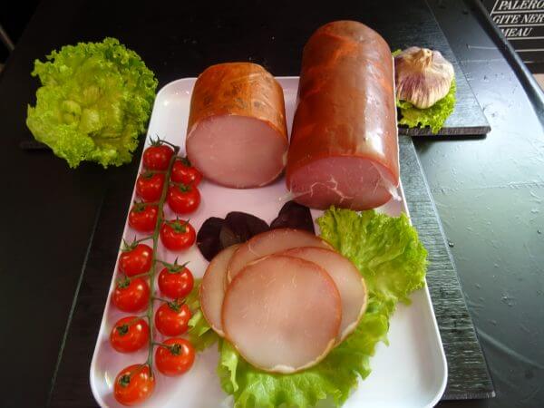 Bacon filet d'York demi en tranches