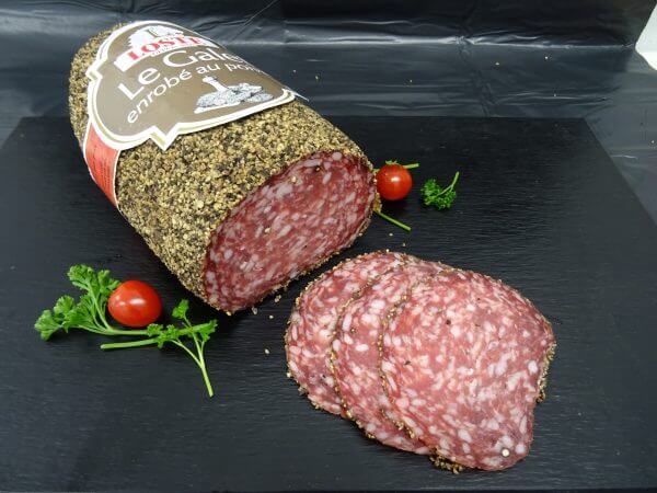 Galet aux poivres en tranches