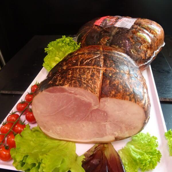 Jambon cuit braisé cœur grillé en tranches Valmau Boucherie Charcuterie