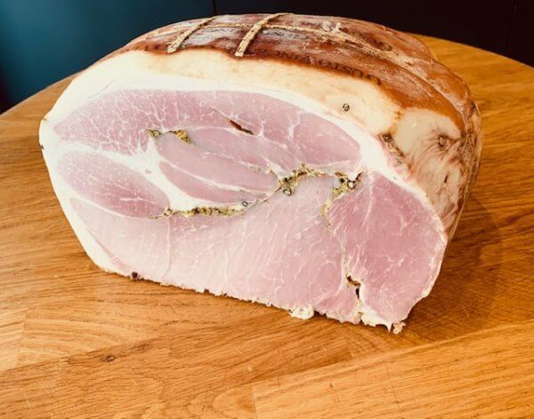 Jambon supérieur cuit aux herbes en tranches