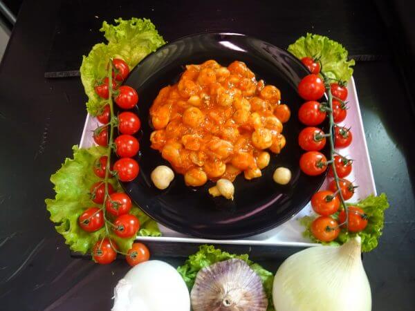 Salade de champignons à la grecque