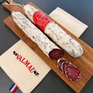 Saucisson sec finess en tranches