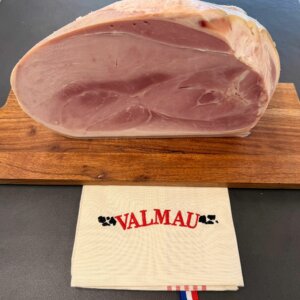 Jambon cuit à l'os en tranches
