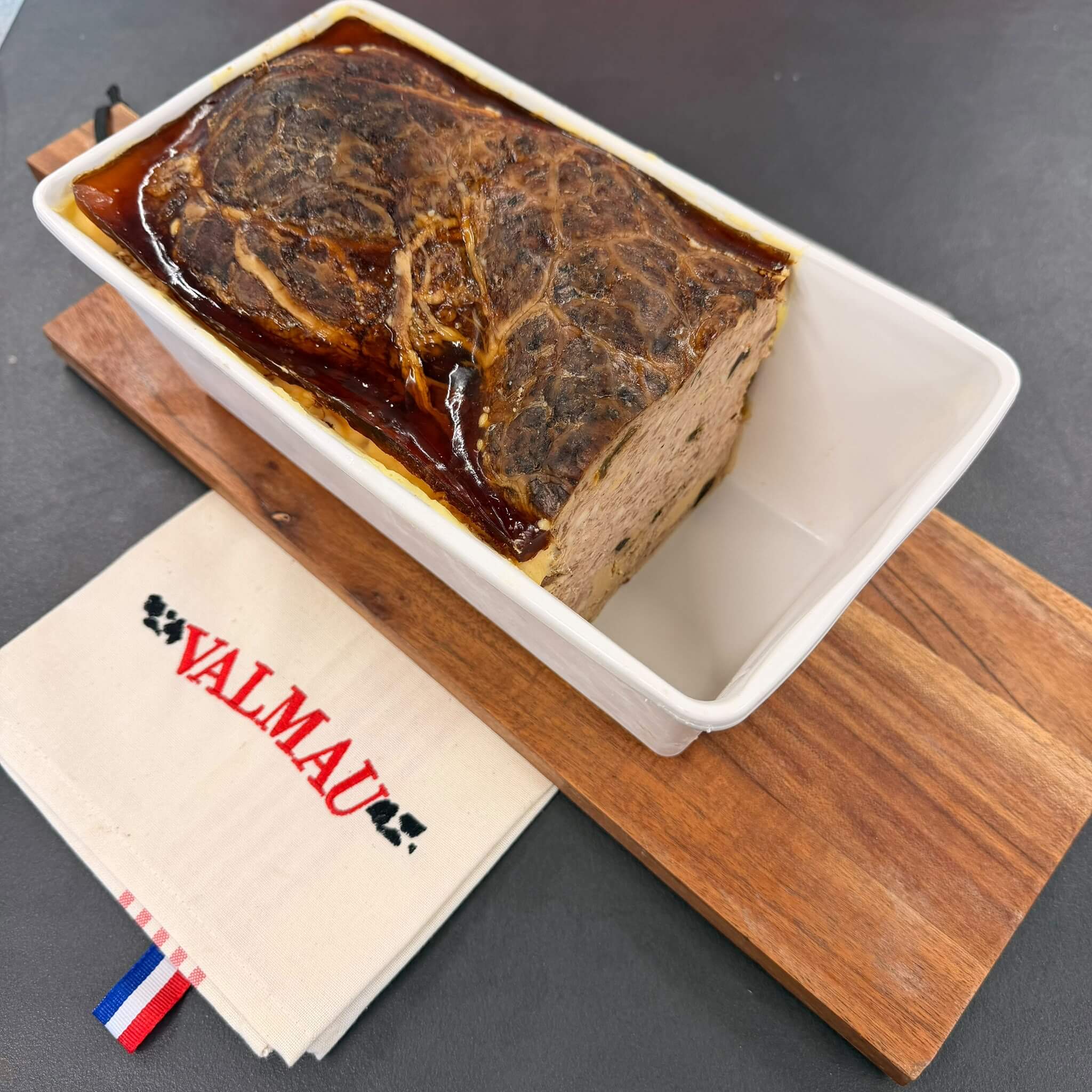 Terrine de canard aux cèpes