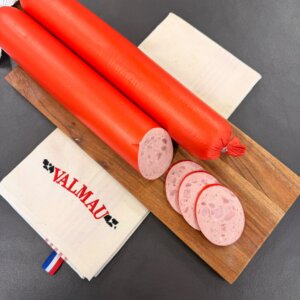 Saucisse à l'ail blanc pur porc en tranches