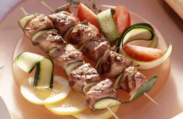 Brochette d'agneau