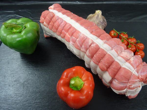 Rôti de veau bas carré ficelé
