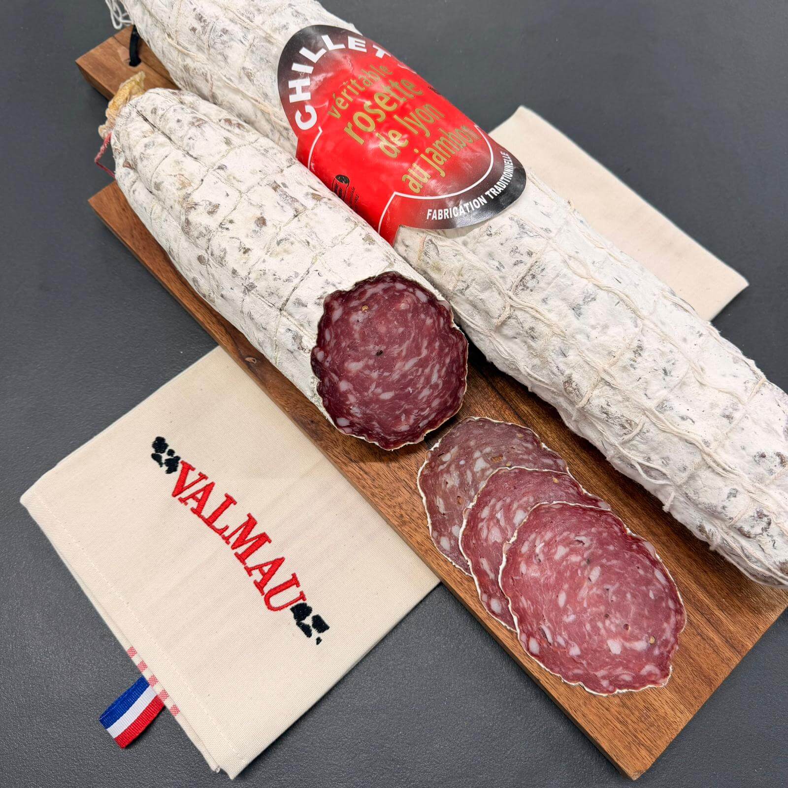 Rosette sous fuseau chillet en tranches