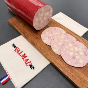 Roulade au fromage en tranches