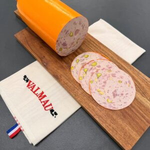 Roulade aux pistaches en tranches
