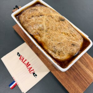 Terrine canard et cèpes