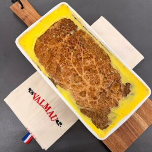 Terrine au foie gras et aux girolles