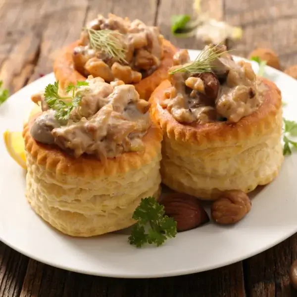 Bouchée à la reine aux ris de veau