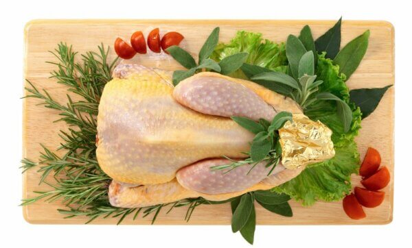 pintade chaponnée