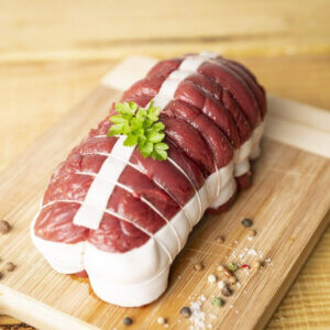 Rôti de cuissot de daim