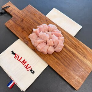 Viande de poulet à fondue