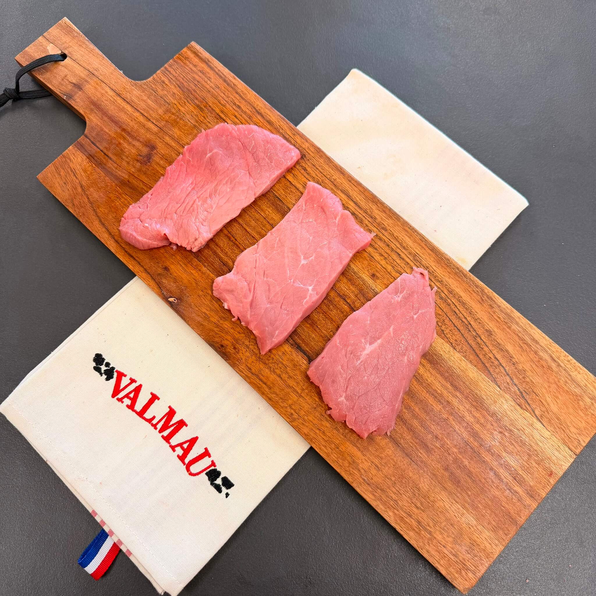 Viande de veau pour pierrade