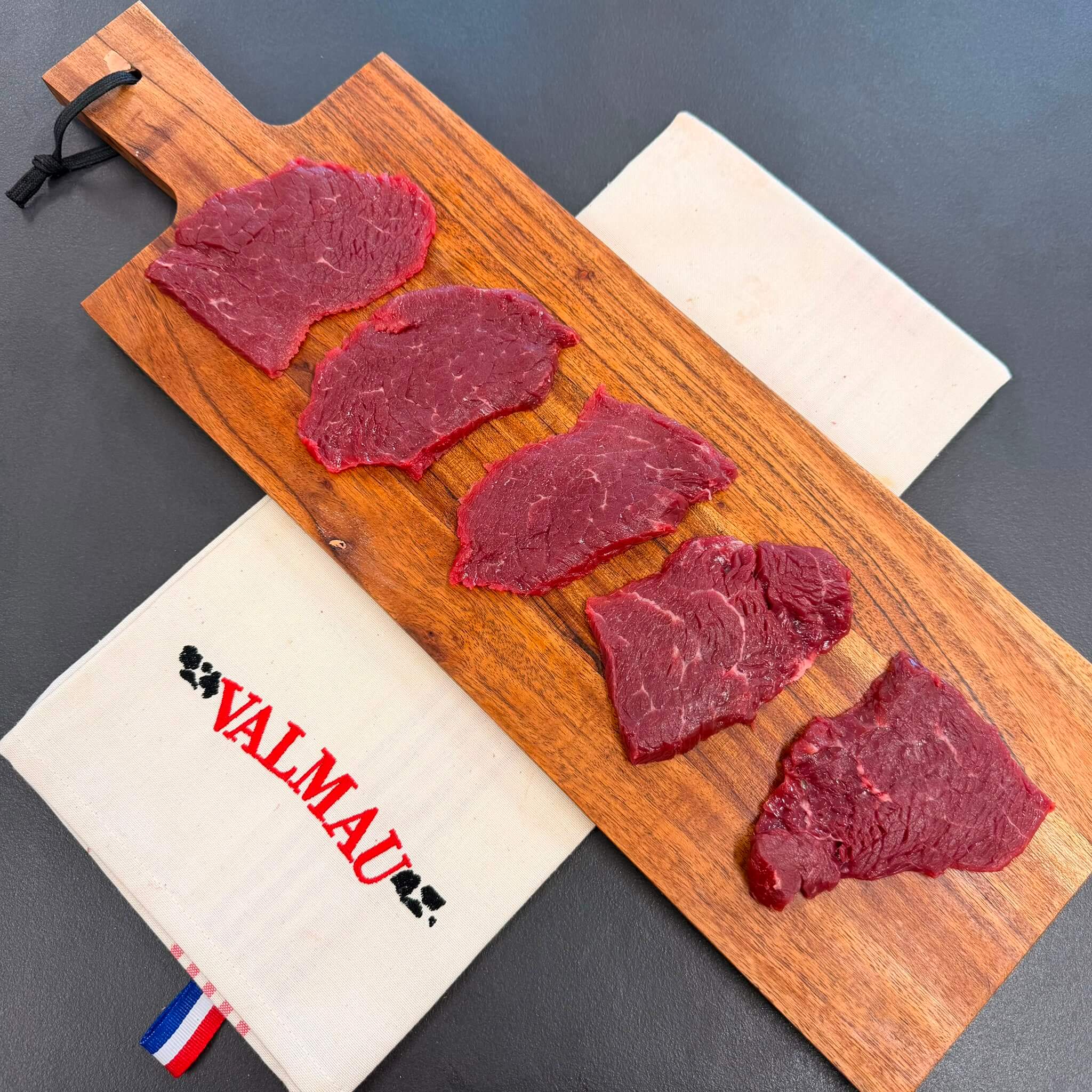 Viande de bœuf pour pierrade
