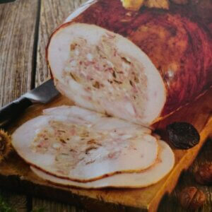 Dinde farcie aux pruneaux chataignes