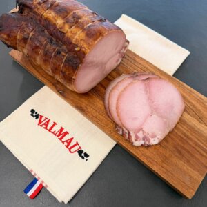 Rôti de porc cuit supérieur en tranches