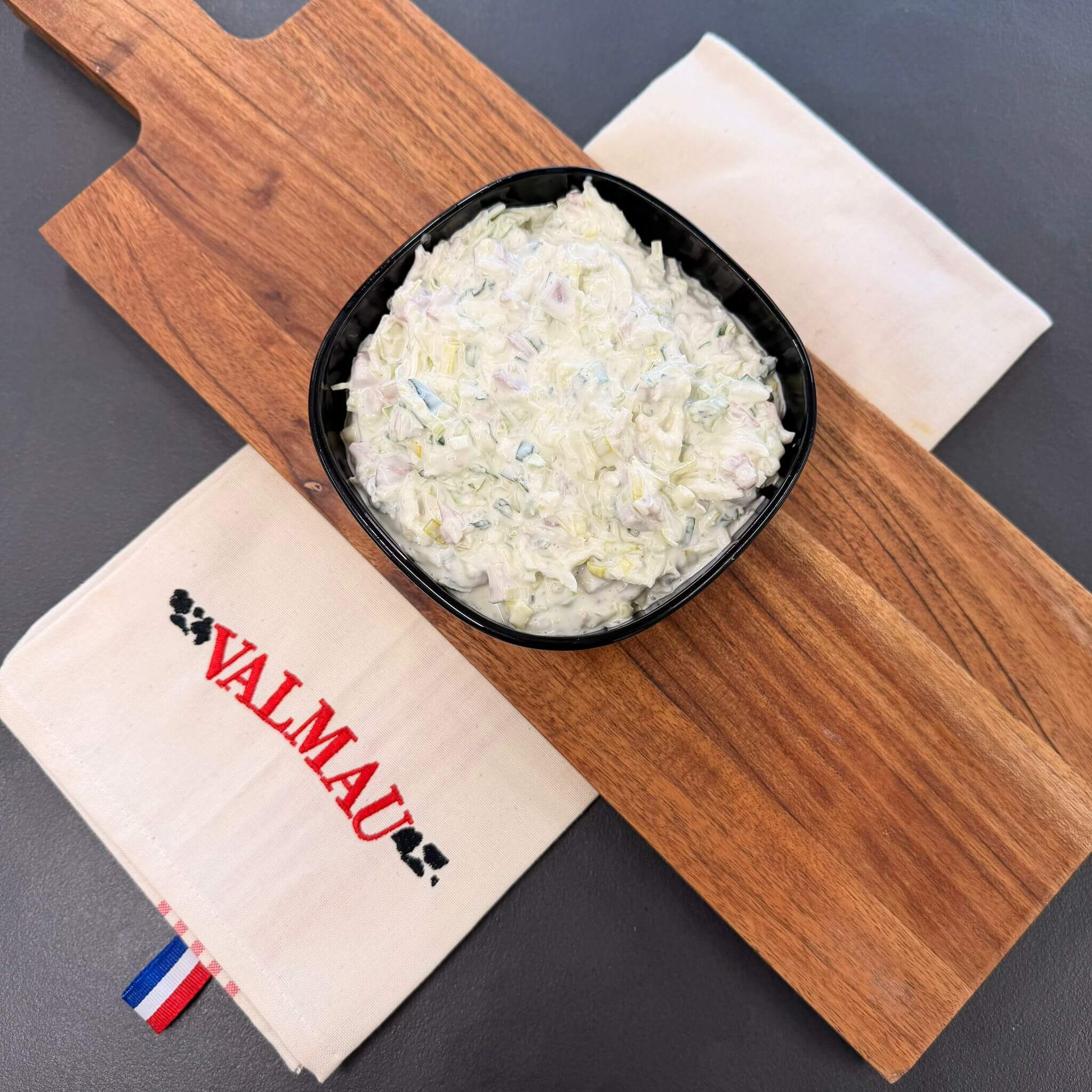 Salade jambon poireau