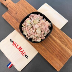 Salade museau bœuf sauce lyonnais