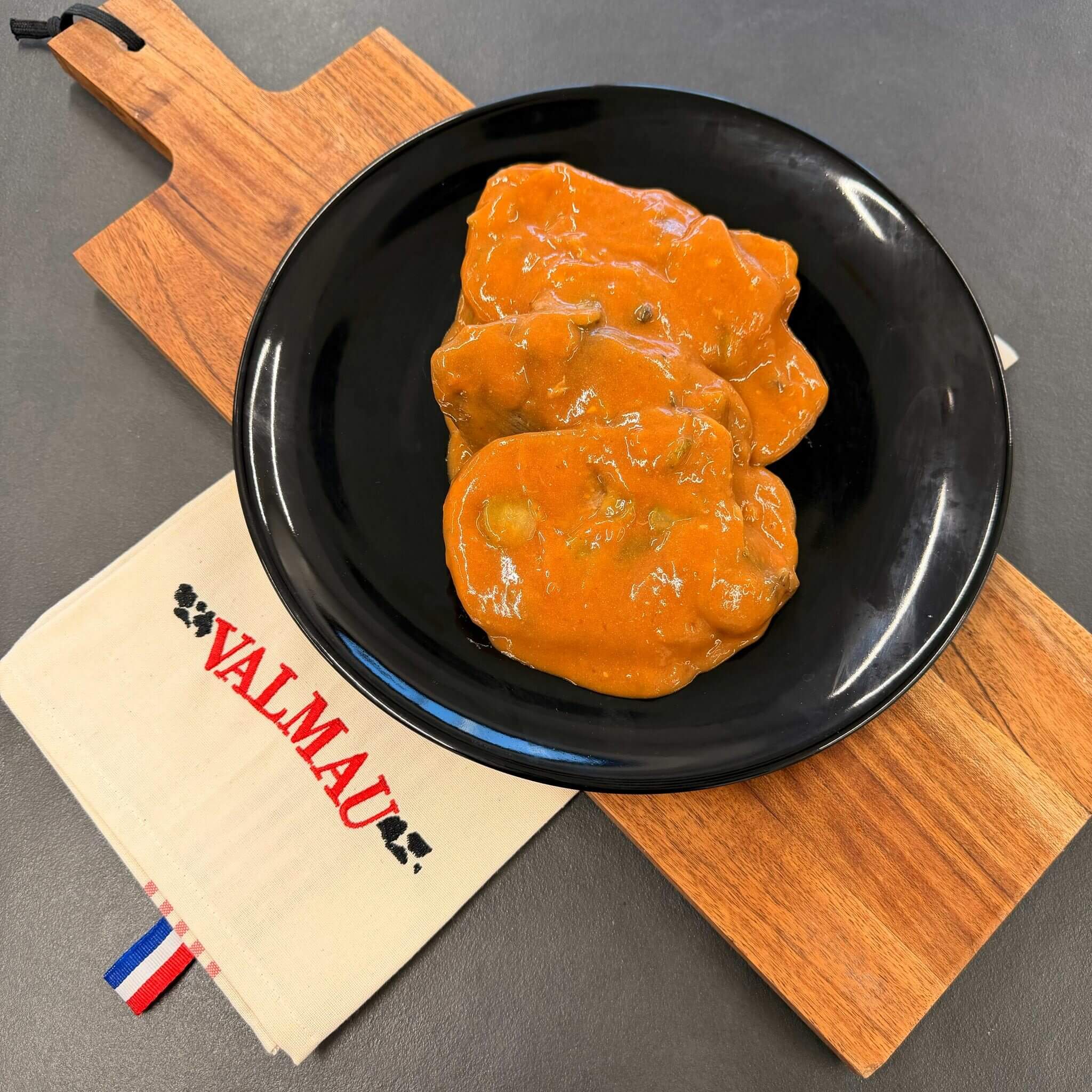Langue de bœuf sauce piquante