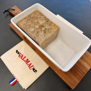 Rillettes pur porc pain en tranches