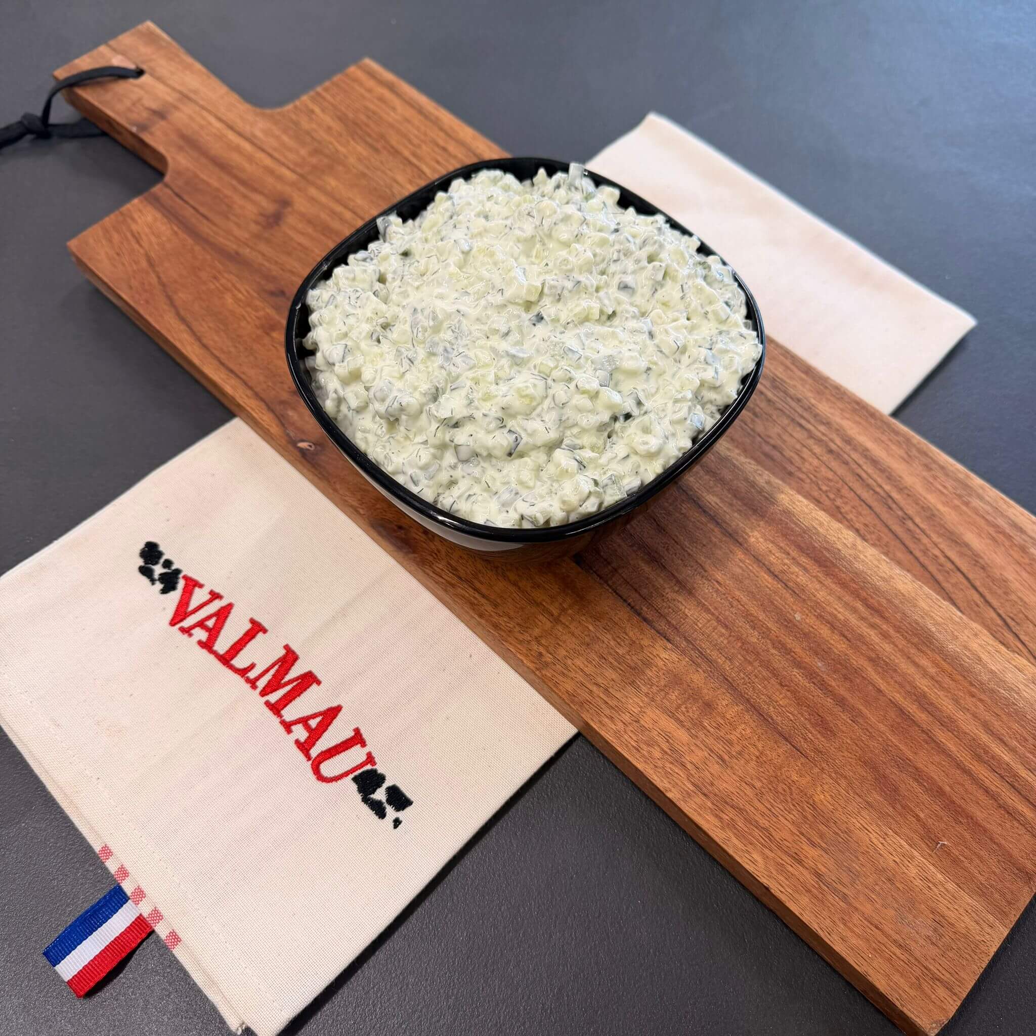 Tartare de concombres