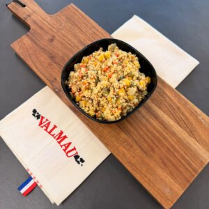 Salade quinoa boulgour mangue